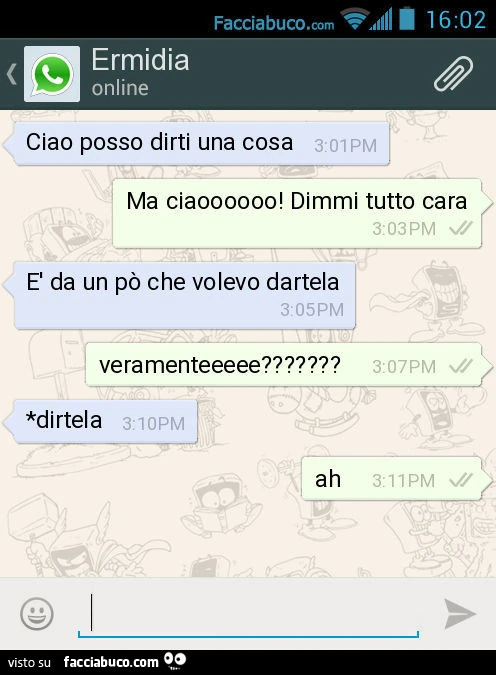 Per un attimo la gioia