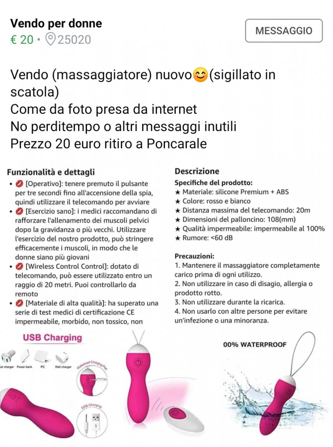 Massaggiatore donne