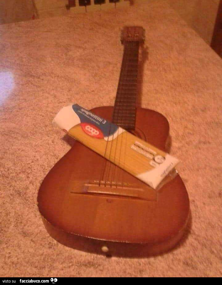 Spaghetti e chitarra