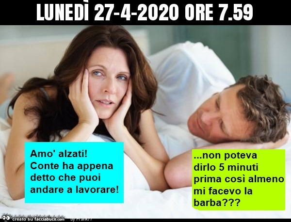 Lunedì 27-4-2020 ore 7.59