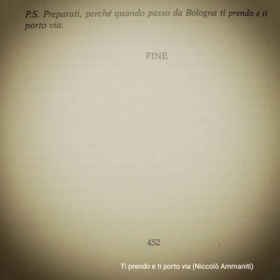 Ti prendo e ti porto via