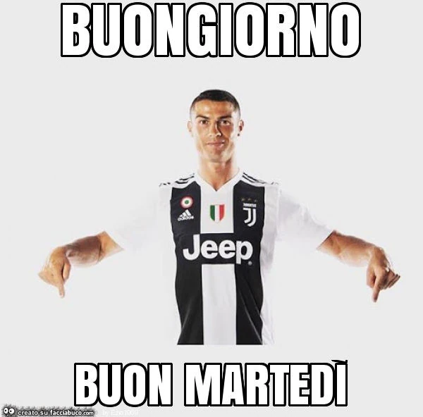 Buongiorno buon martedì