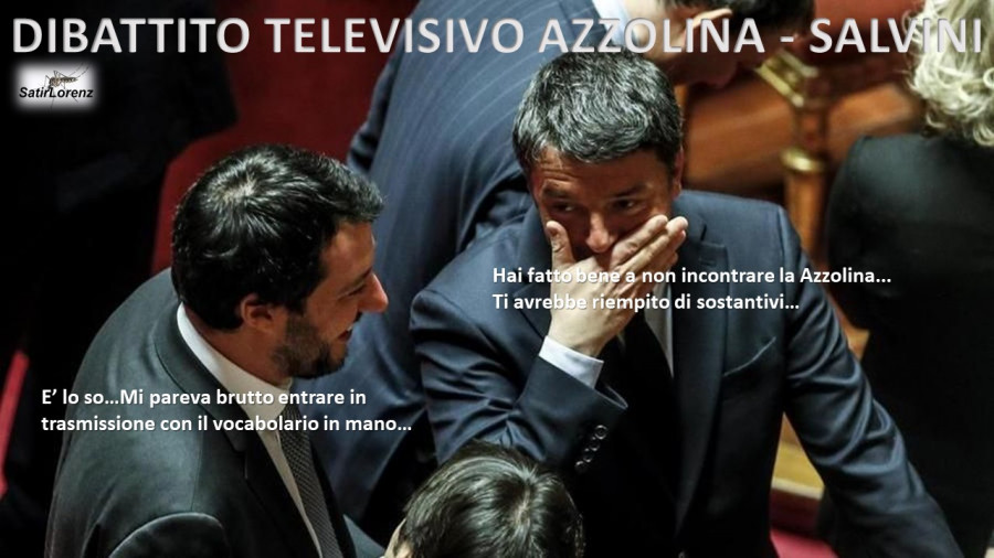 Dibattito televisivo Azzolina-Salvini