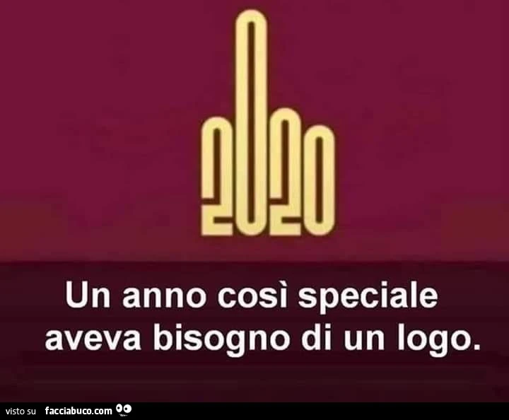 Un anno cosi speciale aveva bisogno di un logo