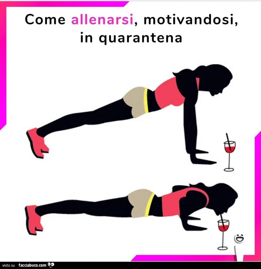 Come allenarsi, motivandosi, in quarantena