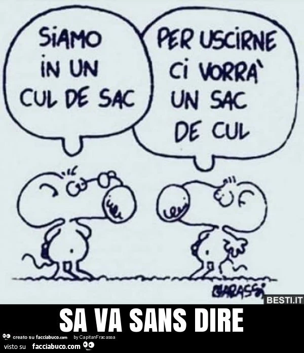 Sa va sans dire