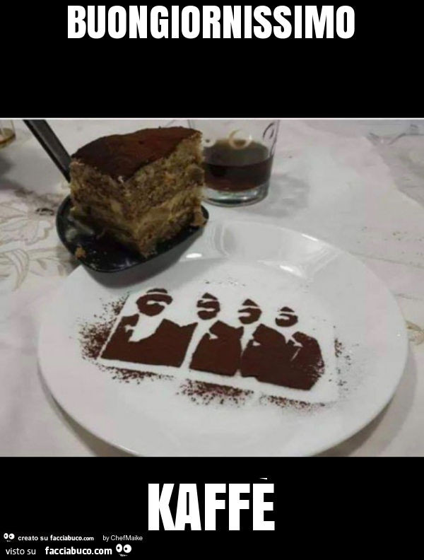 Buongiornissimo kaffè
