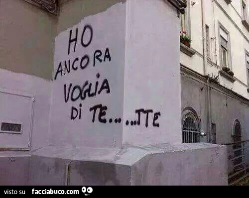 Ho ancora voglia di te
