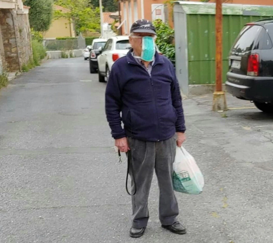 Come non si indossa la mascherina
