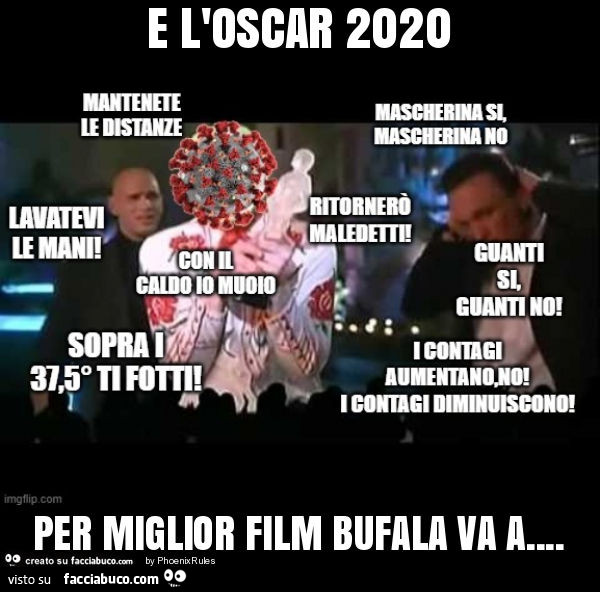 E l'oscar 2020 per miglior film bufala va a