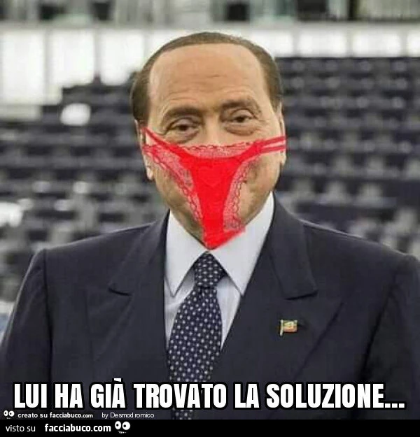 Lui ha già trovato la soluzione