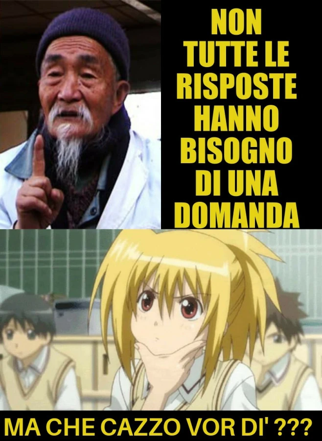 Il saggio cinese oggi dice