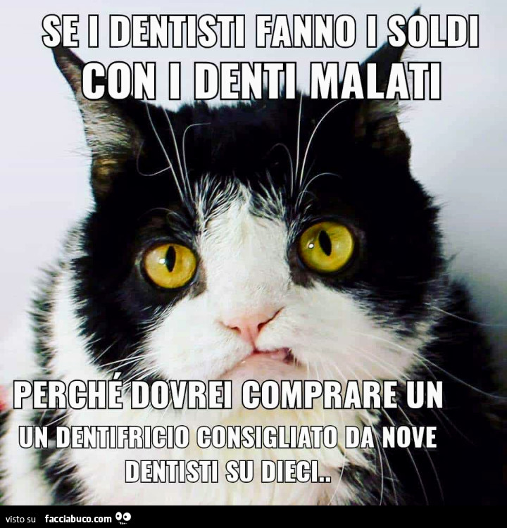 Dentisti e consigli - Facciabuco.com