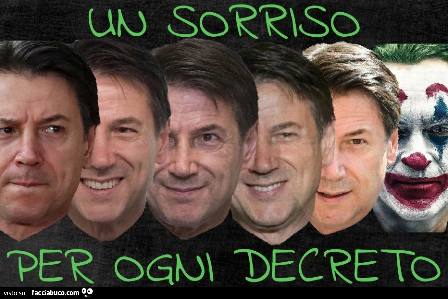 Giuseppe conte decreto
