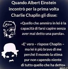 Chaplin e Einstein