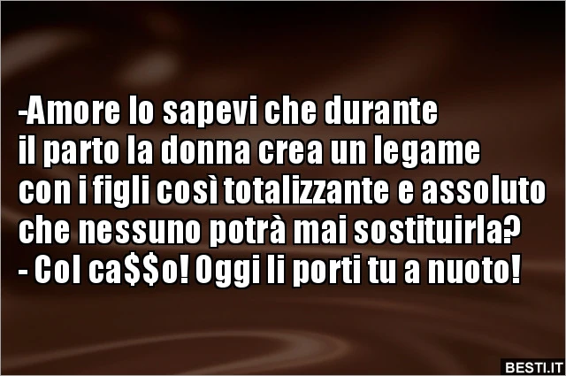 Amore&hellip; lo sapevi. Che