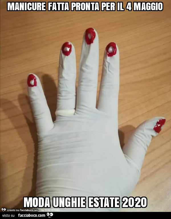 Manicure fatta pronta per il 4 maggio moda unghie estate 2020