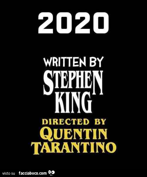 2020 written by stephen king directed by quentin tarantino