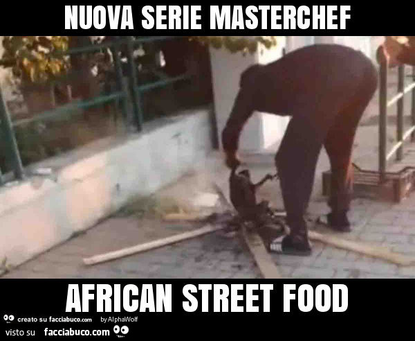 Nuova serie masterchef african street food