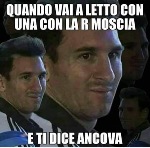 Quando vai a letto con una con la r moscia e ti dice ancova