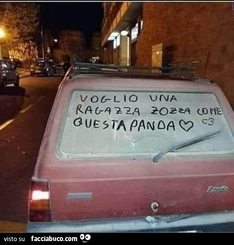 Tutti I Meme Su Scritte Sulle Auto Facciabuco Com