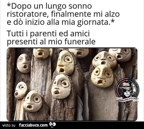Dopo un lungo sonno ristoratore finalmente mi alzo e do inizio alla mia giornata