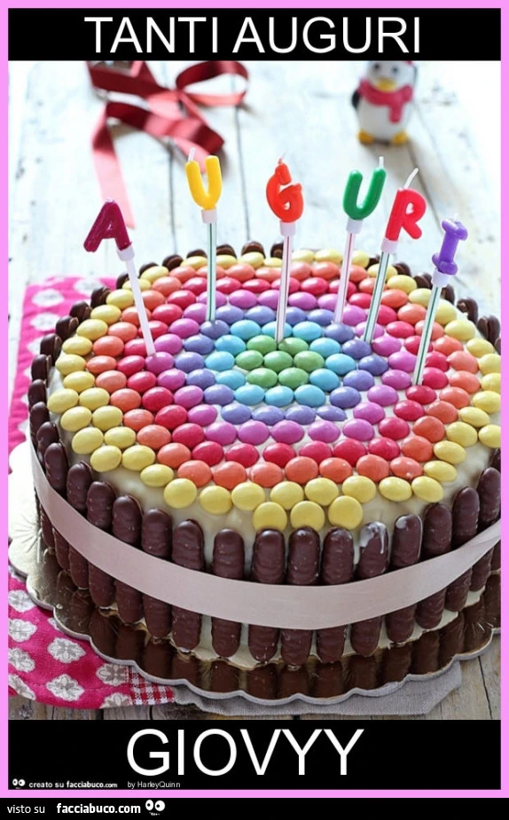 Tanti auguri giovyy