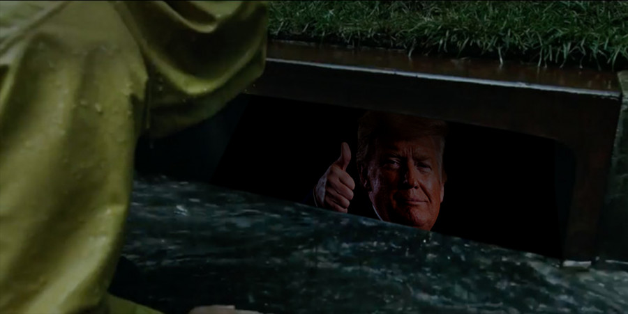 Trump it bunker polizia george floyd