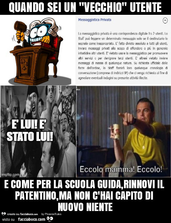 Quando sei un "vecchio" utente e come per la scuola guida, rinnovi il patentino, ma non c'hai capito di nuovo niente