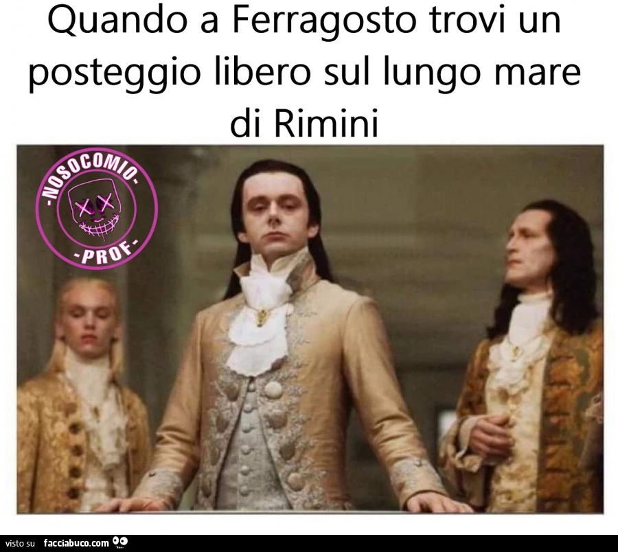 Posteggio Rimini Ferragosto