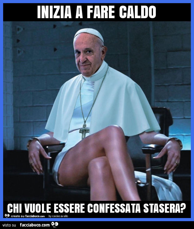 Tutti i meme su Papa Francesco - Facciabuco.com