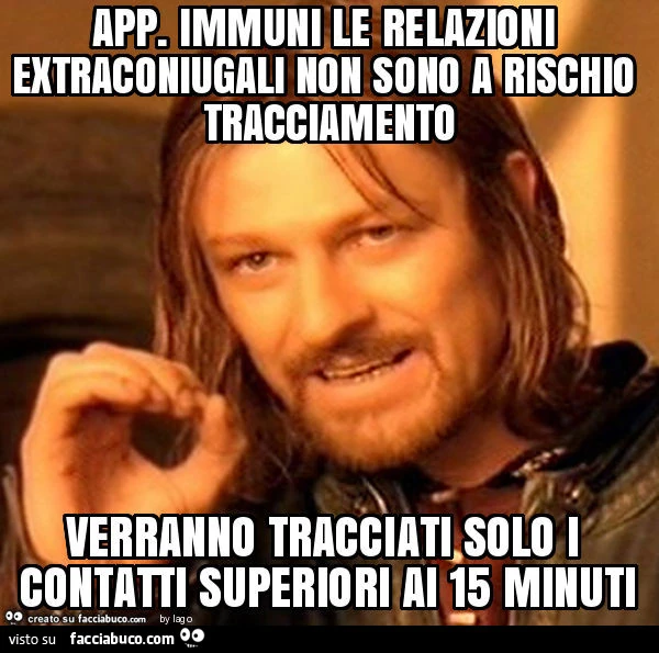 App. Immuni le relazioni extraconiugali non sono a rischio tracciamento verranno tracciati solo i contatti superiori ai 15 minuti