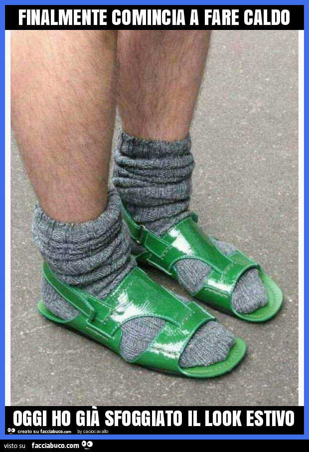 Finalmente comincia a fare caldo oggi ho già sfoggiato il look estivo
