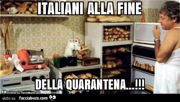 Italiani alla fine della quarantena