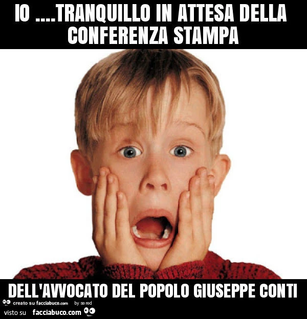Io&hellip; tranquillo in attesa della conferenza stampa dell'avvocato del popolo giuseppe conti