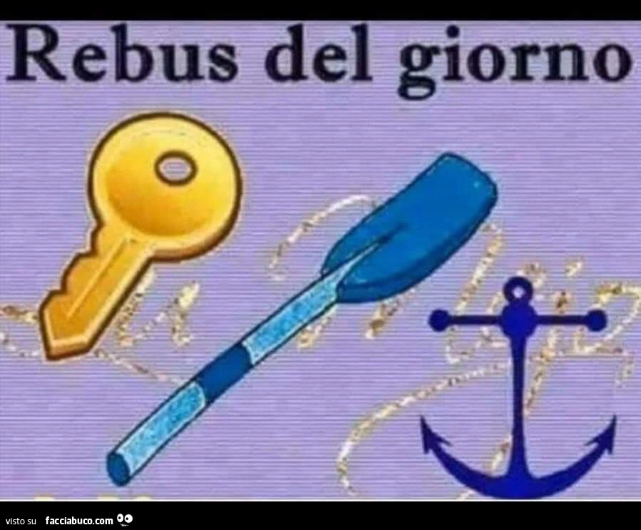 Zona rossa Rebus Chiaveremo ancora