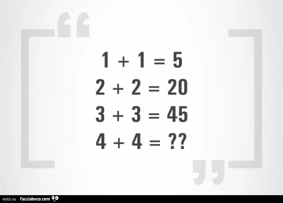 Rompicapo matematico