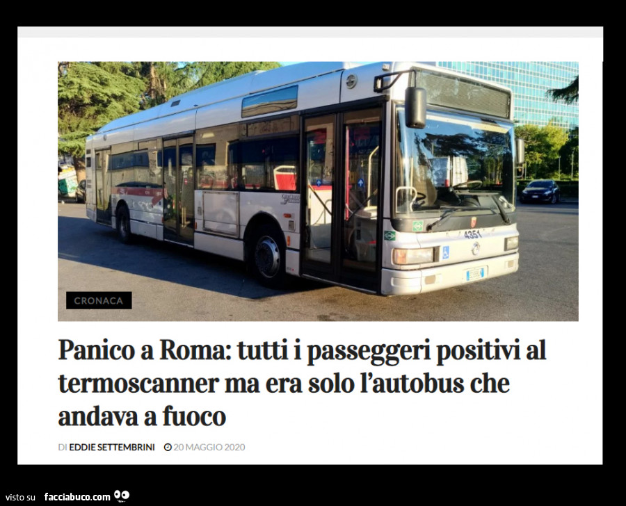 Panico a Roma
