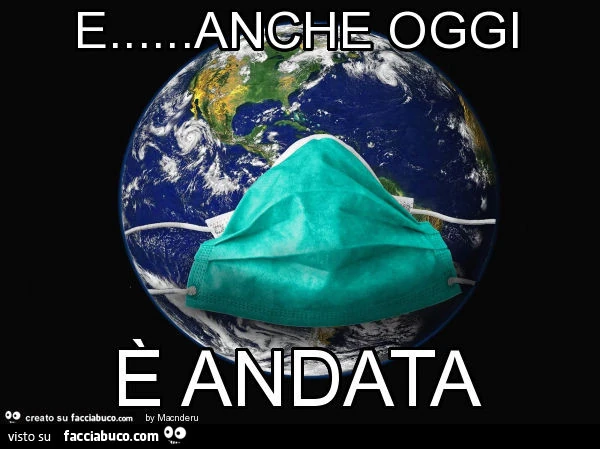 E&hellip; anche oggi è andata
