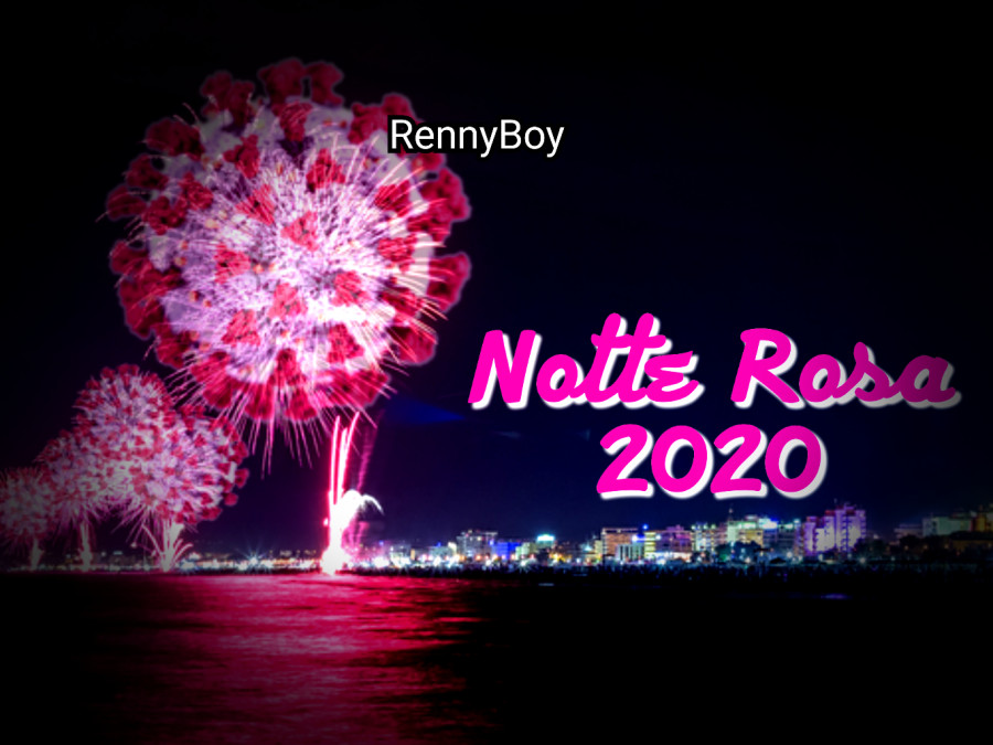 La notte rosa 2020 sulla riviera romagnola