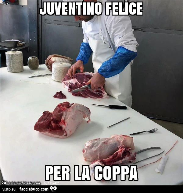 Juventino felice per la coppa