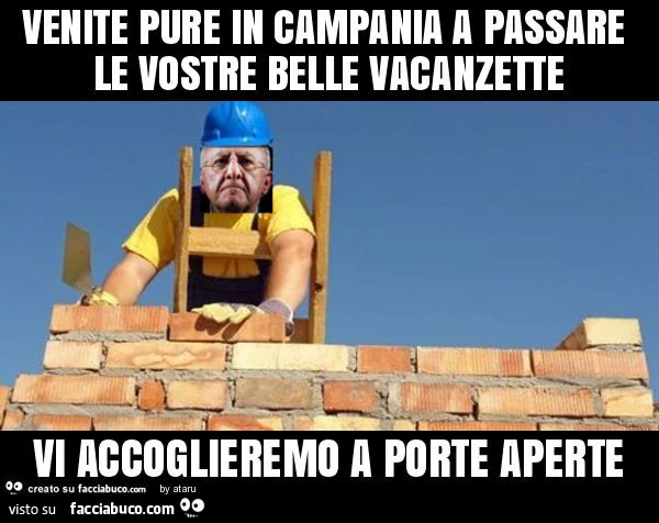 Venite pure in campania a passare le vostre belle vacanzette vi accoglieremo a porte aperte