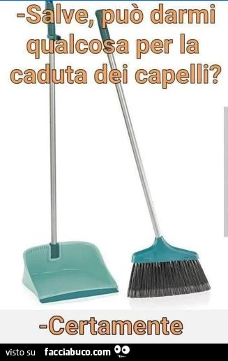 Salve può darmi qualcosa per la caduta dei capelli? Certamente