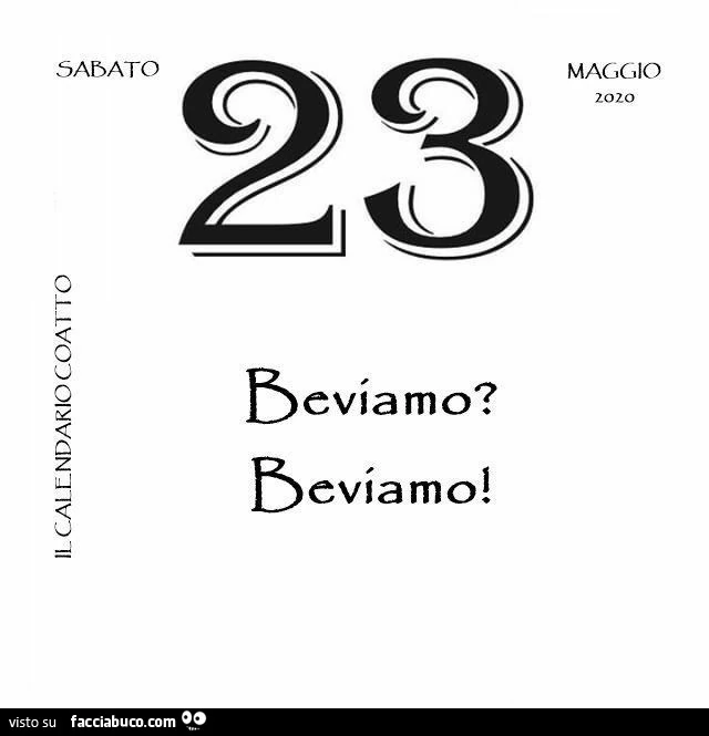 Beviamo? Beviamo