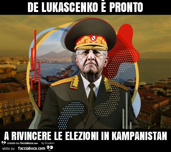 De lukascenko è pronto a rivincere le elezioni in kampanistan