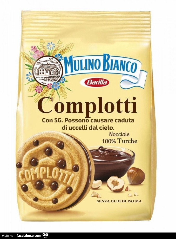 Biscotti Complotti del Mulino Bianco