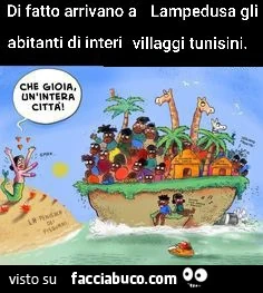 Sbarca mezza tunisia