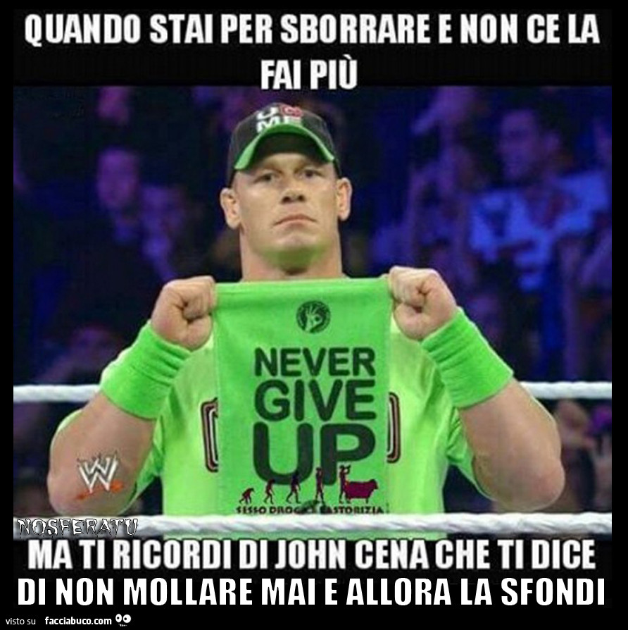 Quando stai per sborrare
