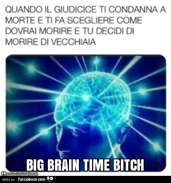 Big brain time bitch