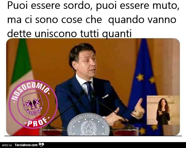 Giuseppe Conte discorso